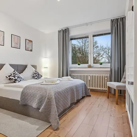 3 Zimmer, 68qm, Parkplatz, Messe Dus, Logport, Duisport Apartment