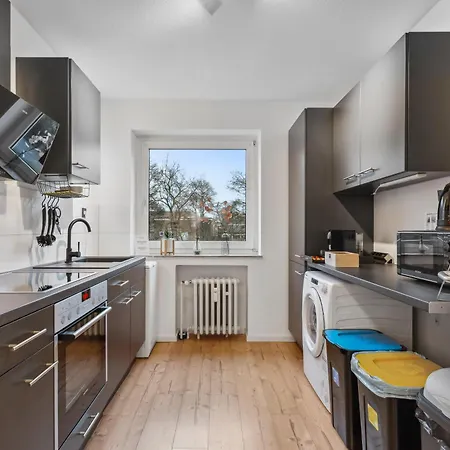 3 Zimmer, 68qm, Parkplatz, Messe Dus, Logport, Duisport Apartment *