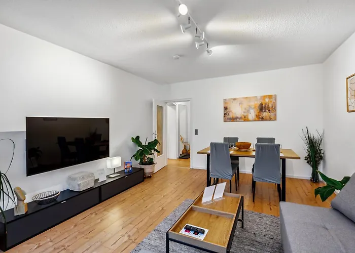 3 Zimmer, 68qm, Parkplatz, Messe Dus, Logport, Duisport Apartamento *