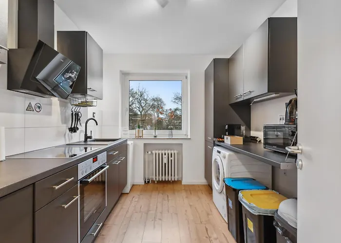 3 Zimmer, 68qm, Parkplatz, Messe Dus, Logport, Duisport Apartamento *