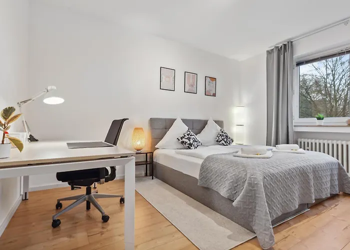 3 Zimmer, 68qm, Parkplatz, Messe Dus, Logport, Duisport 公寓 *